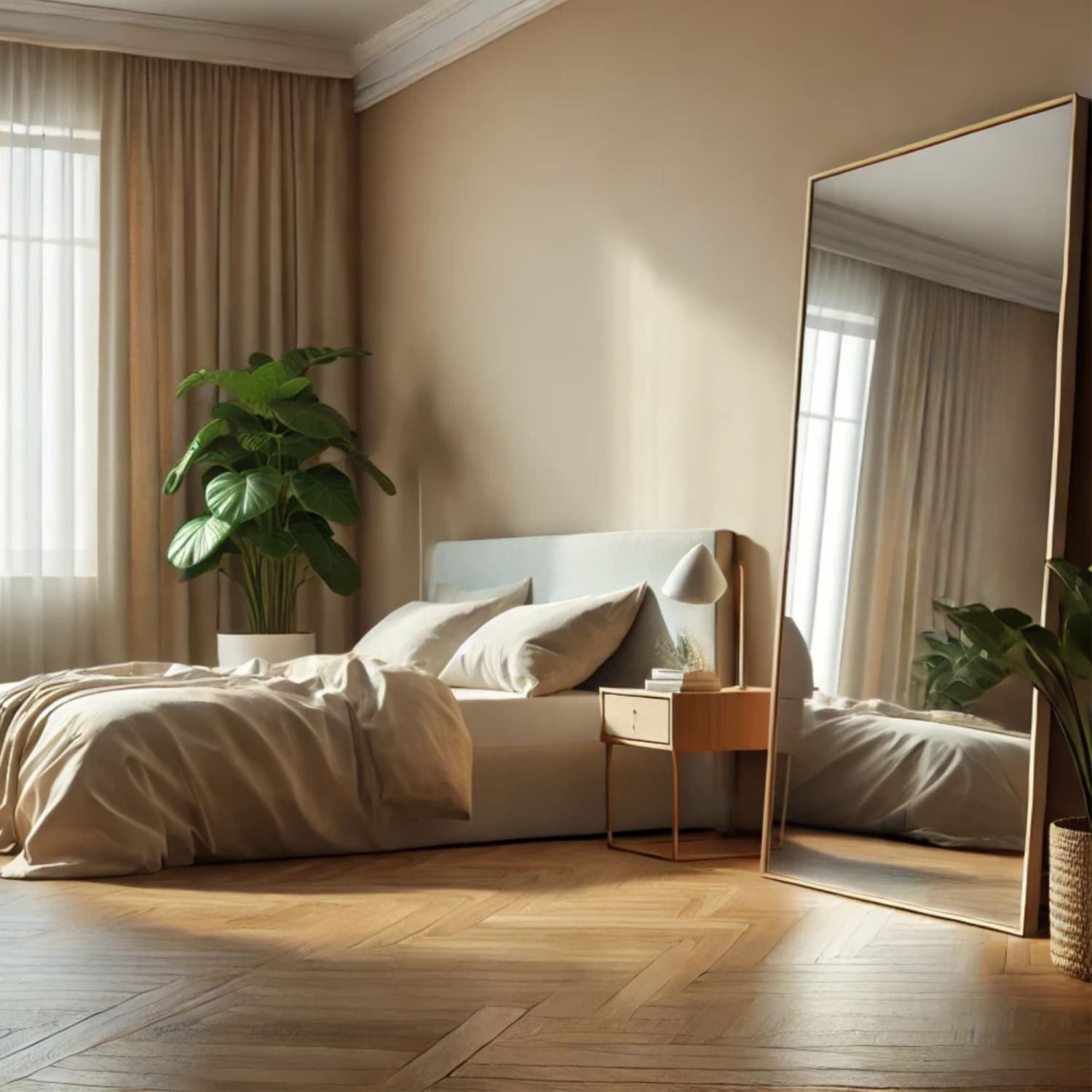 Takara - Full Length Gold Metal Rectangle Mirror - 180cm x 90cm - Joe’s Haven