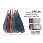 20 Pack Waffle Kitchen Tea Towels - Joe’s Haven