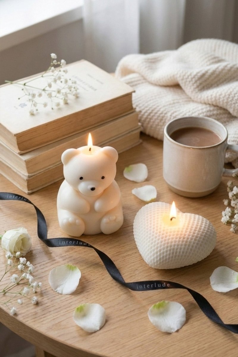 Teddy Bear Candle - Joe’s Haven