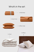 Sateen Move-In Bedding Set - Joe’s Haven