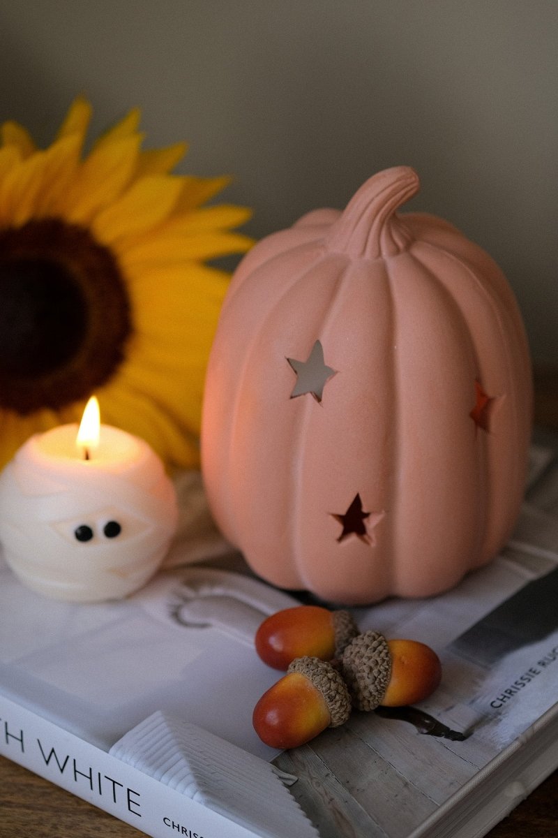 Terracotta Pumpkin Tealight Holder - Joe’s Haven