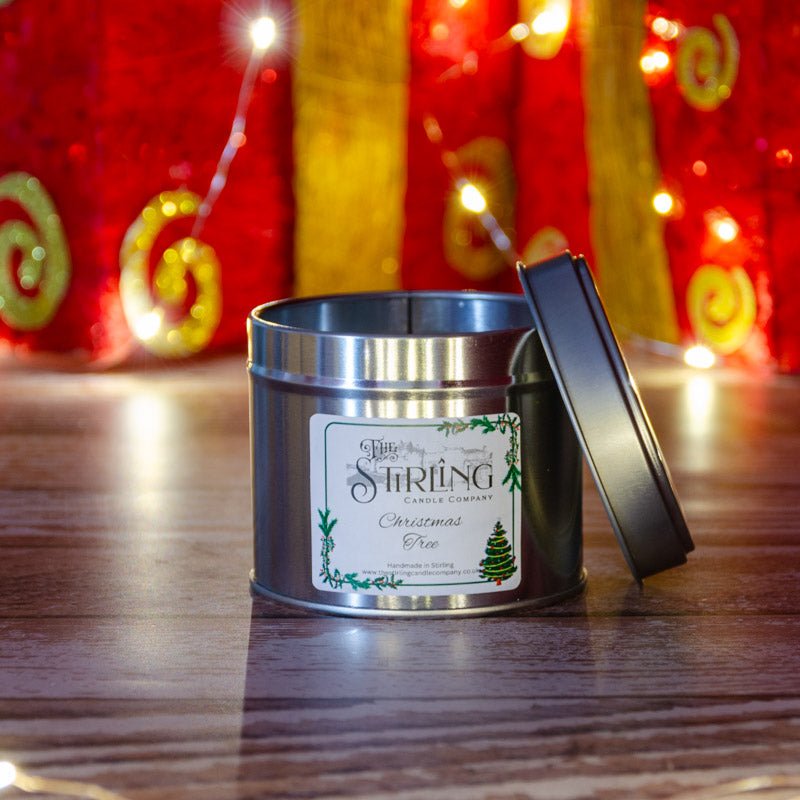 Christmas Tree - Travel Tin Candle - Cotton Wick - Joe’s Haven