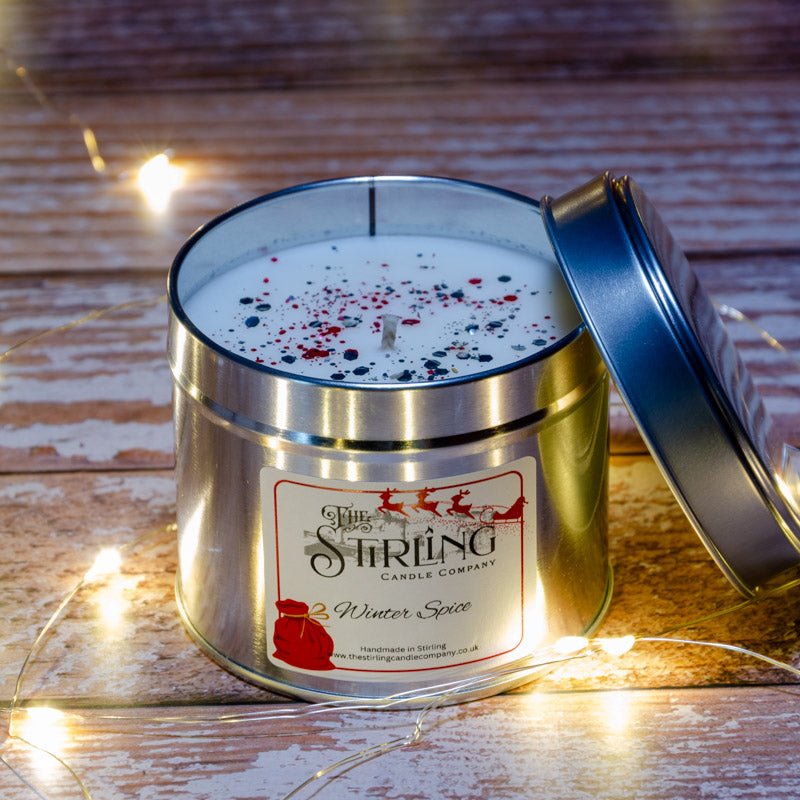 Winter Spice - Travel Tin Candle - Cotton Wick - Joe’s Haven