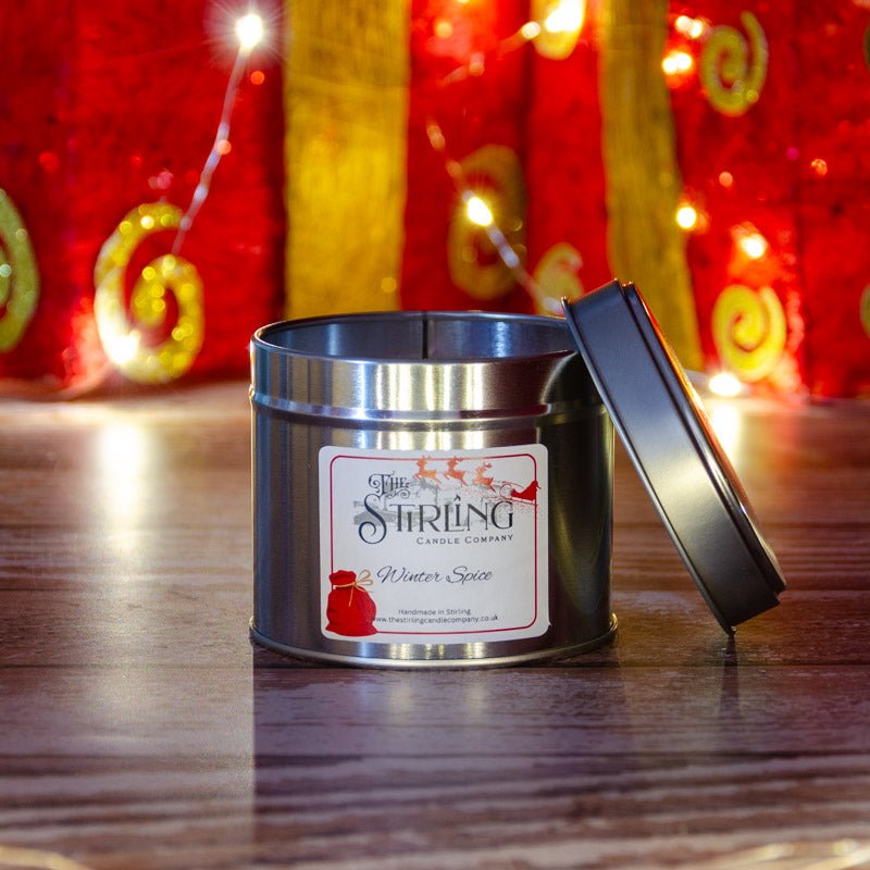 Winter Spice - Travel Tin Candle - Cotton Wick - Joe’s Haven