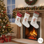 Personalised Christmas Stocking - Santa Brings Gifts Design - Joe’s Haven