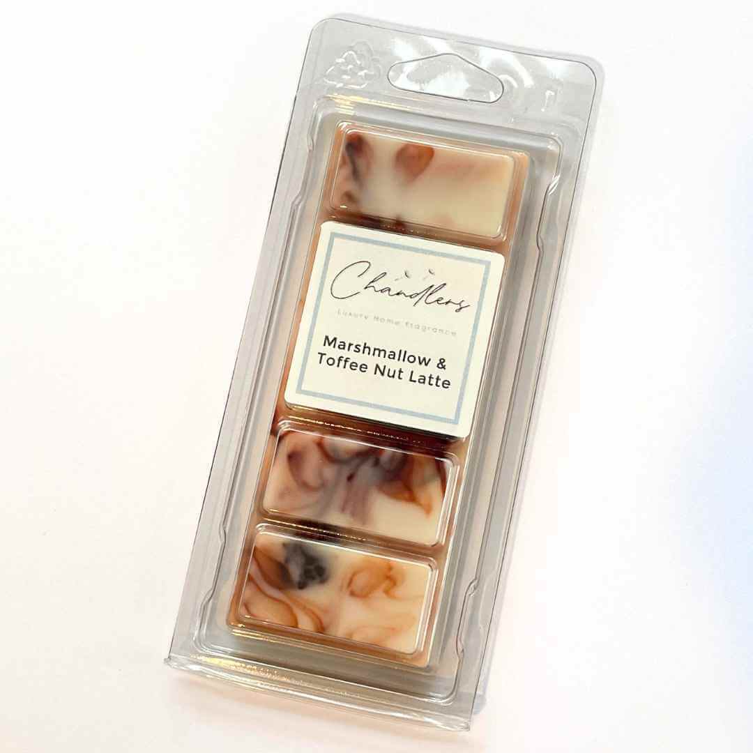 Marshmallow & Toffee Nut Latte Wax Melt Snapbar