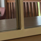 Tomi - Gold Metal Arched Lattice Window Mirror - 95cm x 120cm. - Joe’s Haven