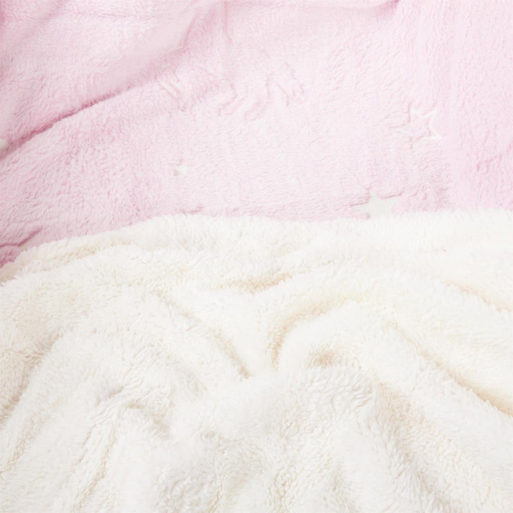 Unicorn Glow in the Dark Teddy Fleece Duvet Set - Joe’s Haven