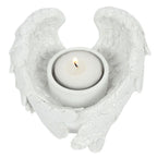 Glitter Angel Wing Candle Holder - Joe’s Haven