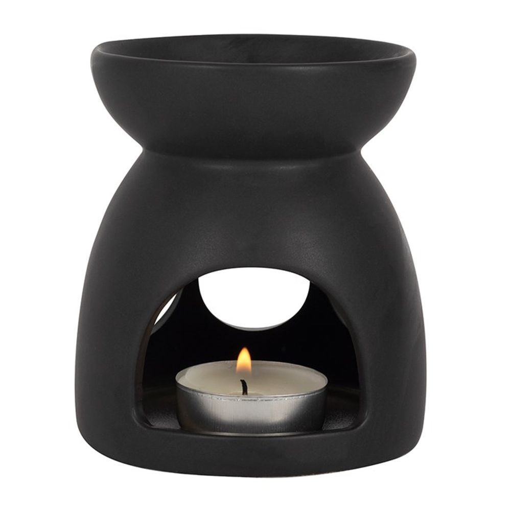 Black Triple Moon Cut Out Oil Burner - Joe’s Haven