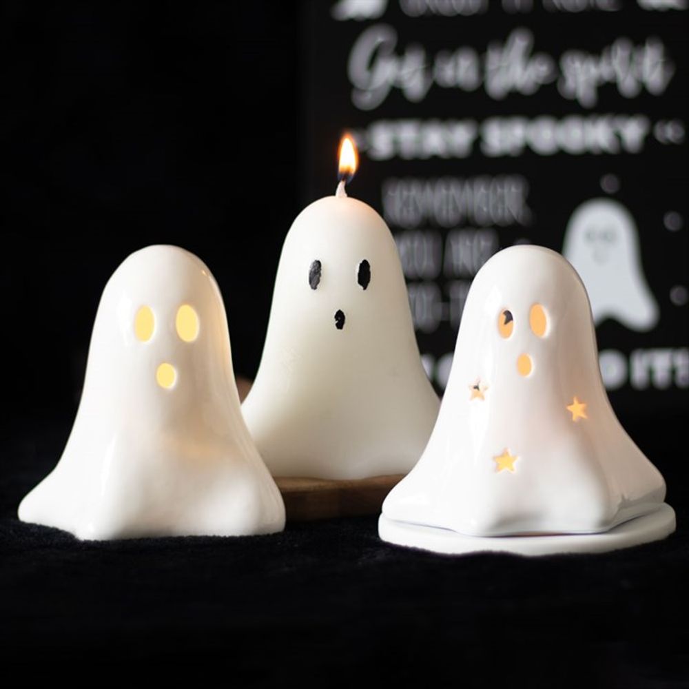 10cm Unscented Ghost Candle - Joe’s Haven