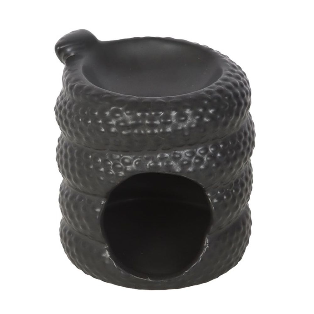 Black Snake Oil Burner and Wax Warmer - Joe’s Haven