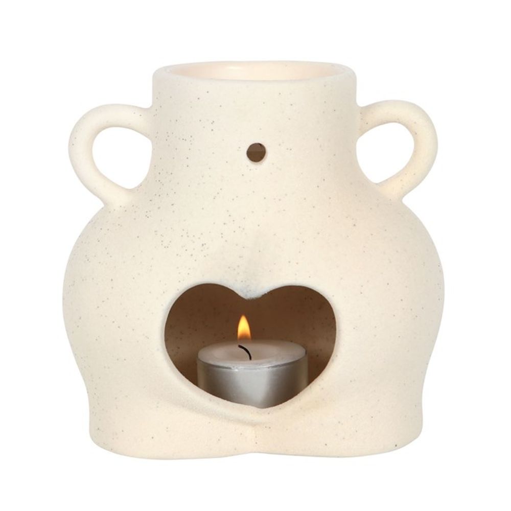 Cream Speckle Bum Oil Burner - Joe’s Haven