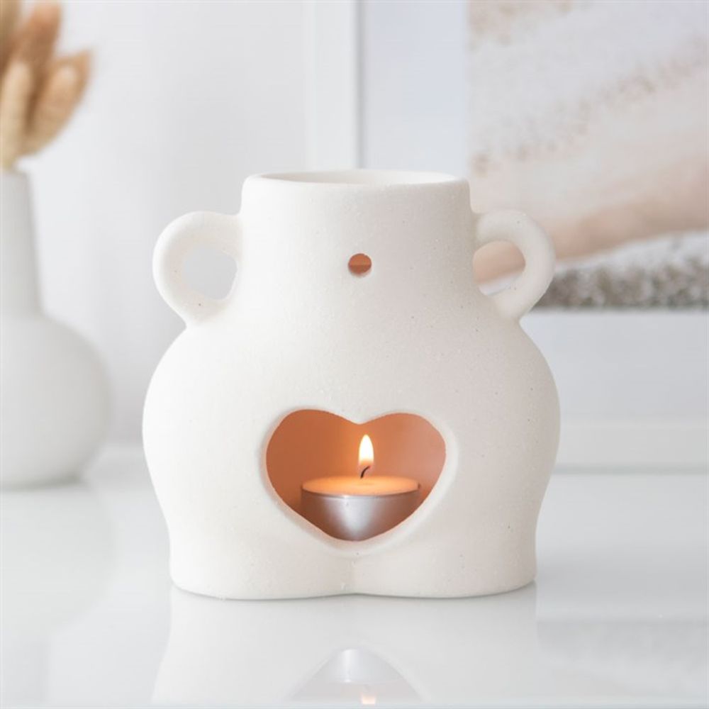 Cream Speckle Bum Oil Burner - Joe’s Haven