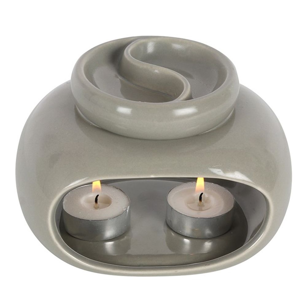 Grey Double Oil Burner - Joe’s Haven