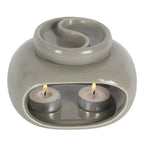 Grey Double Oil Burner - Joe’s Haven