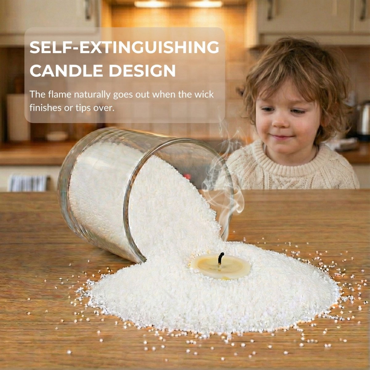 Tea Tree Scented Pearled Candle - Joe’s Haven
