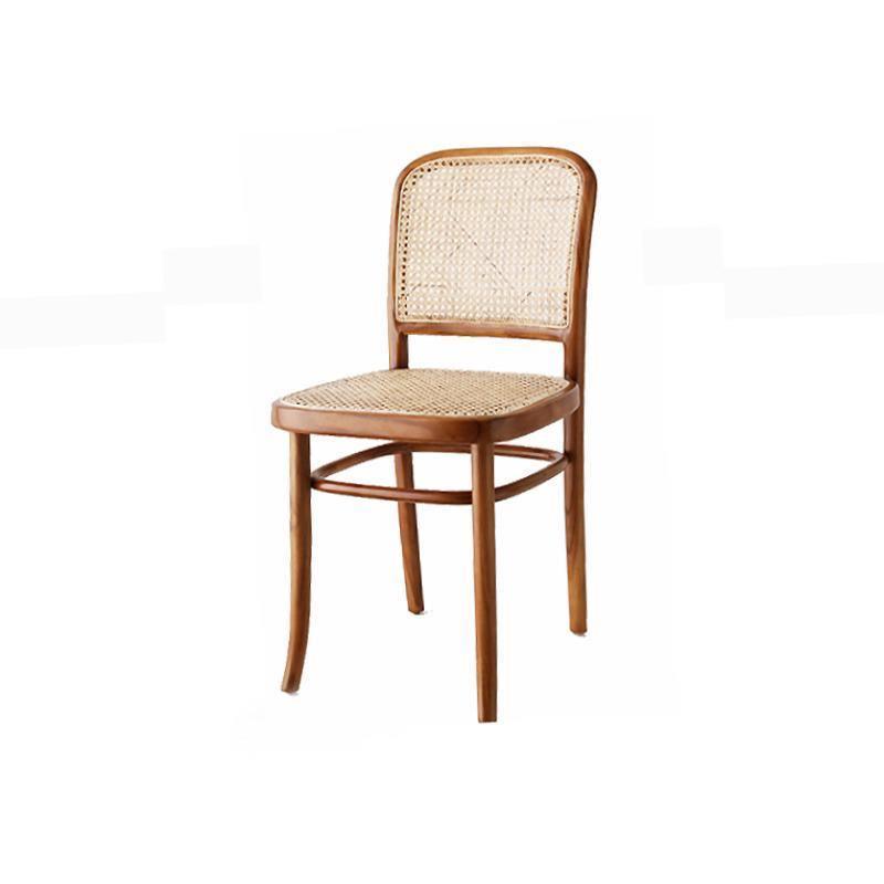 Vanesa Rattan Dining Chair, Oak - Joe’s Haven
