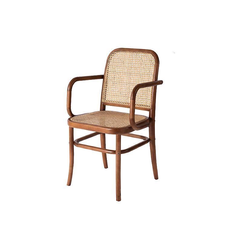 Vanesa Rattan Dining Chair, Oak - Joe’s Haven