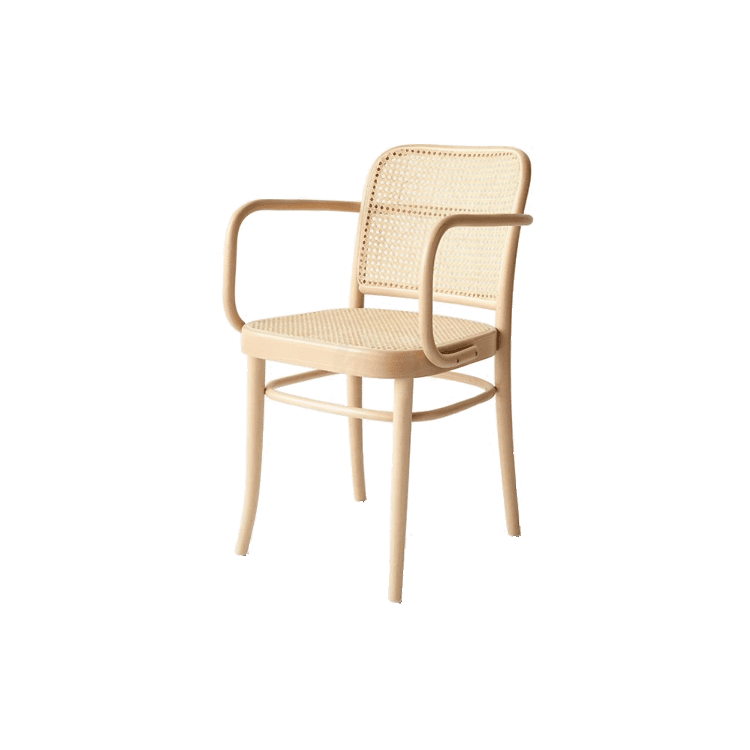 Vanesa Rattan Dining Chair, Oak - Joe’s Haven