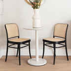 Vanesa Rattan Dining Chair, Oak - Joe’s Haven