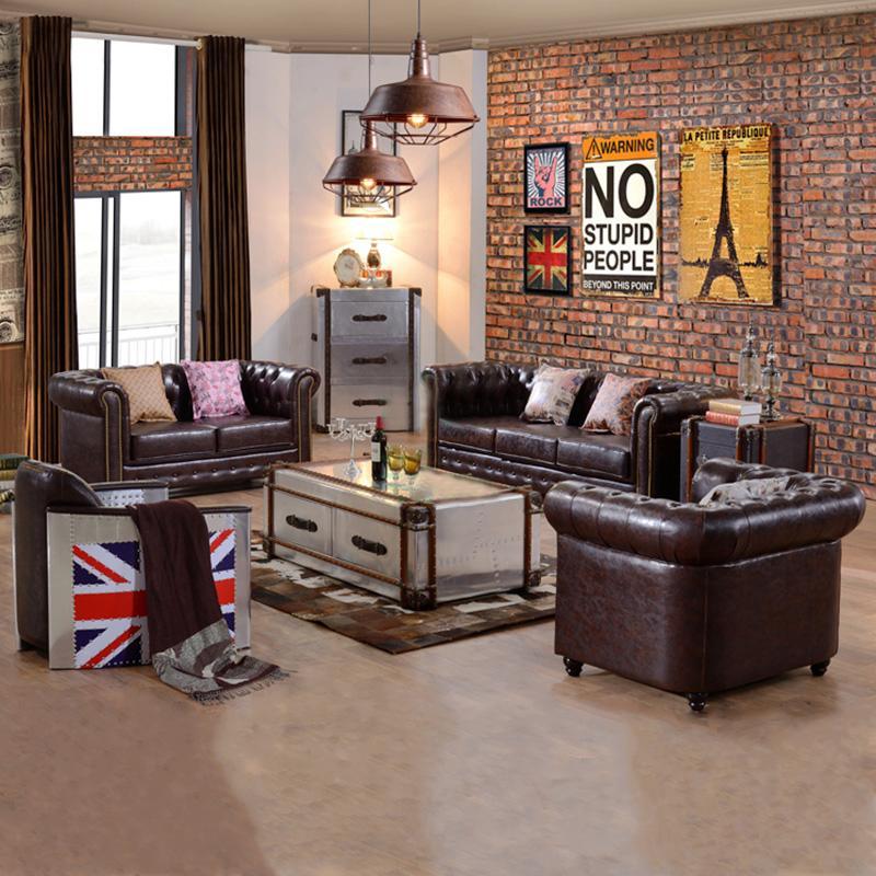 Vintage Chesterfield Three Seater Sofa - Joe’s Haven