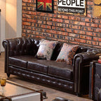 Vintage Chesterfield Three Seater Sofa - Joe’s Haven