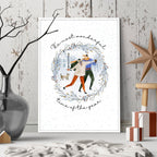 Christmas wall art print