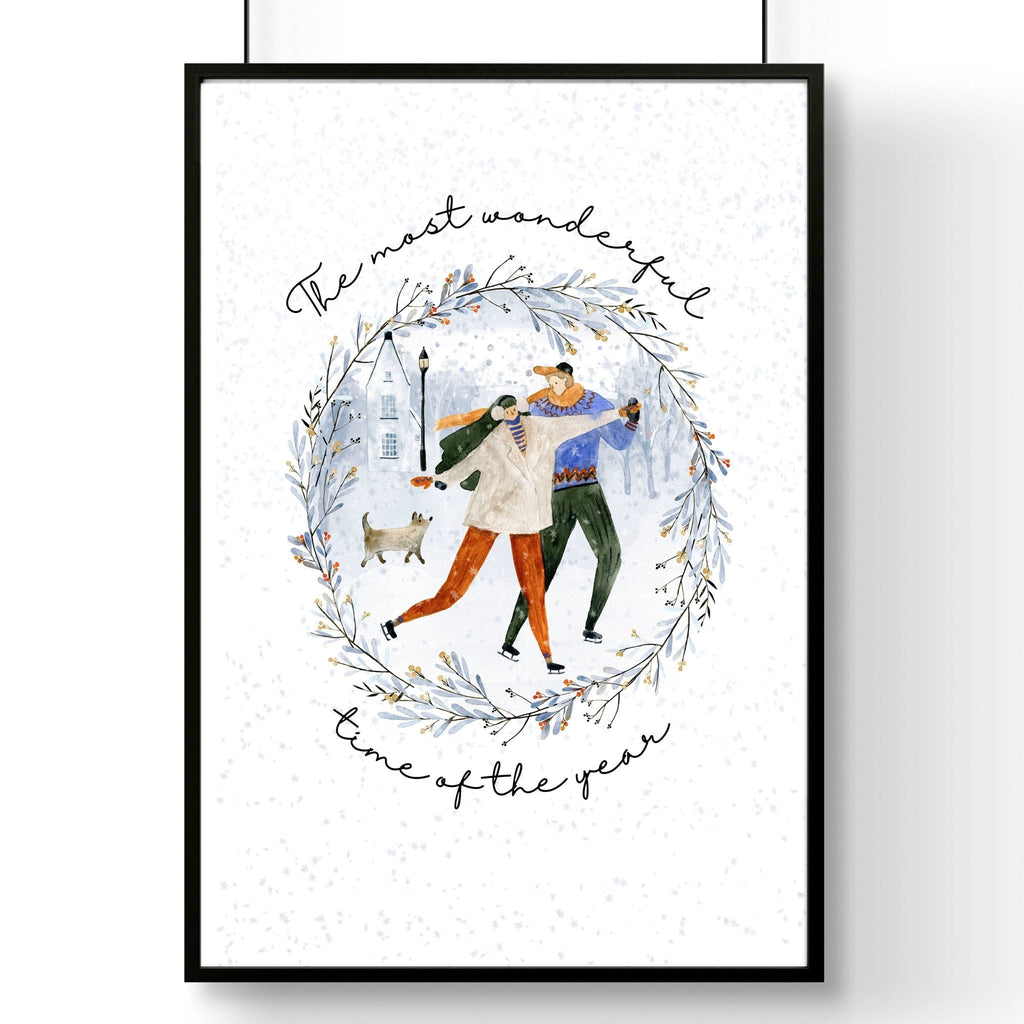 Christmas wall art print