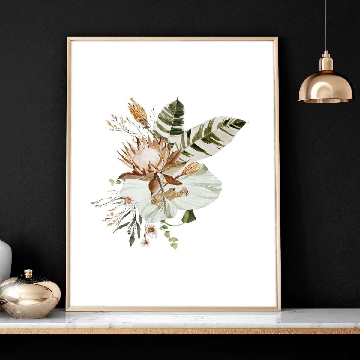 3 pictures above bed | set of 3 framed wall art - Joe’s Haven