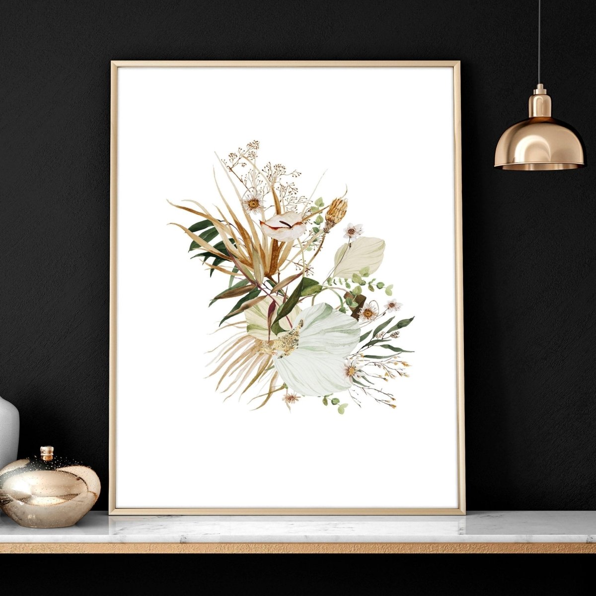 3 pictures above bed | set of 3 framed wall art - Joe’s Haven