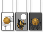Pictures for the hallway | set of 3 framed wall art prints - Joe’s Haven