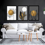 Pictures for the hallway | set of 3 framed wall art prints - Joe’s Haven