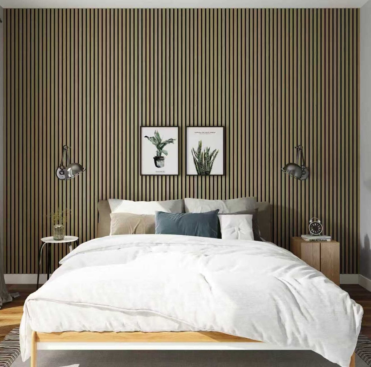 Walnut Acoustic Wall Panels - Joe’s Haven
