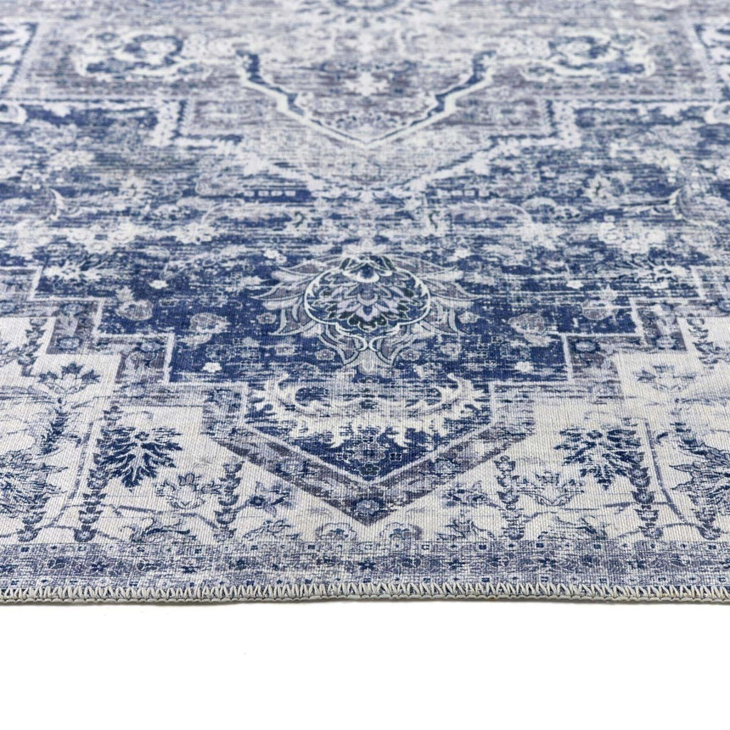 Washable Rug Eterna Blue - Joe’s Haven