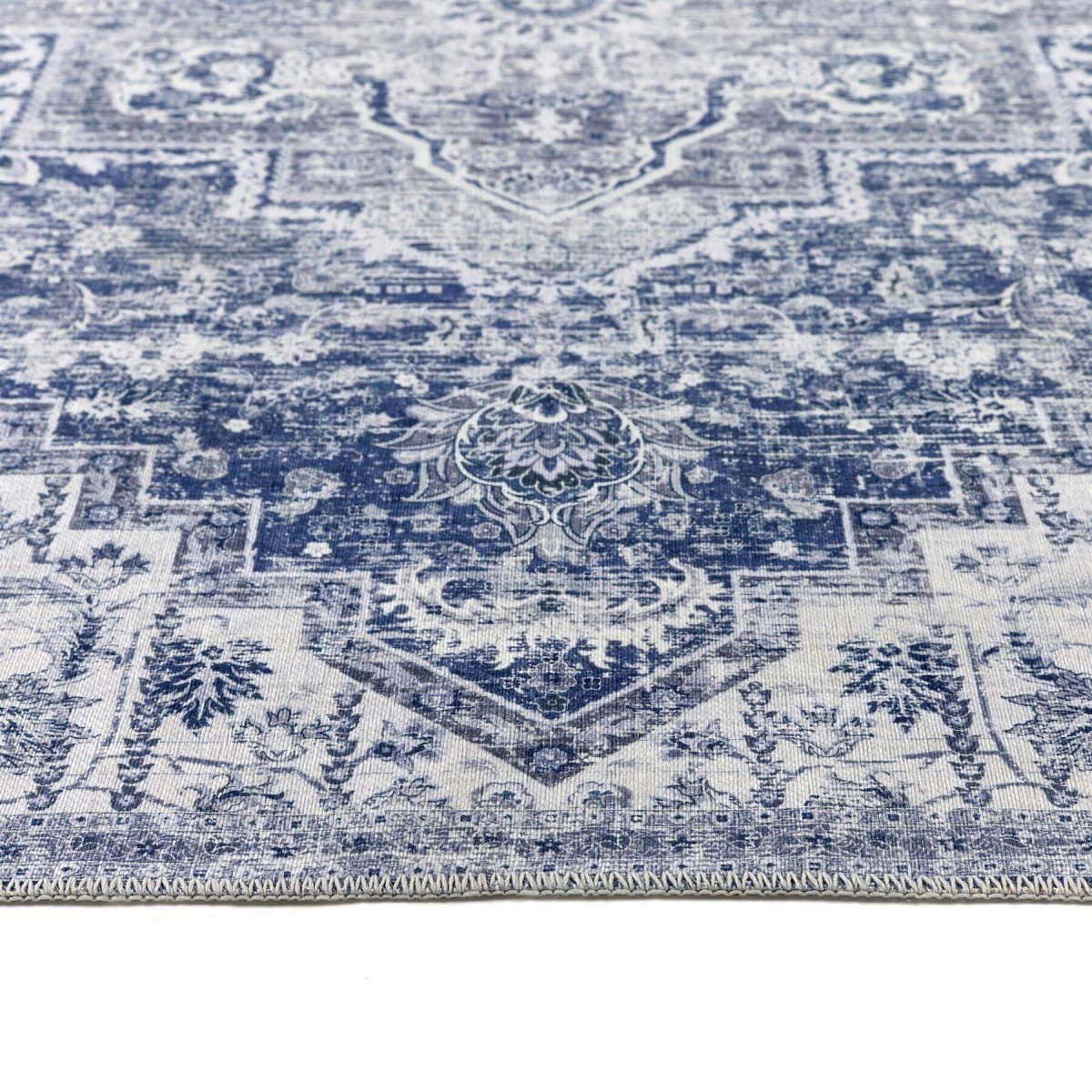Washable Rug Eterna Blue - Joe’s Haven