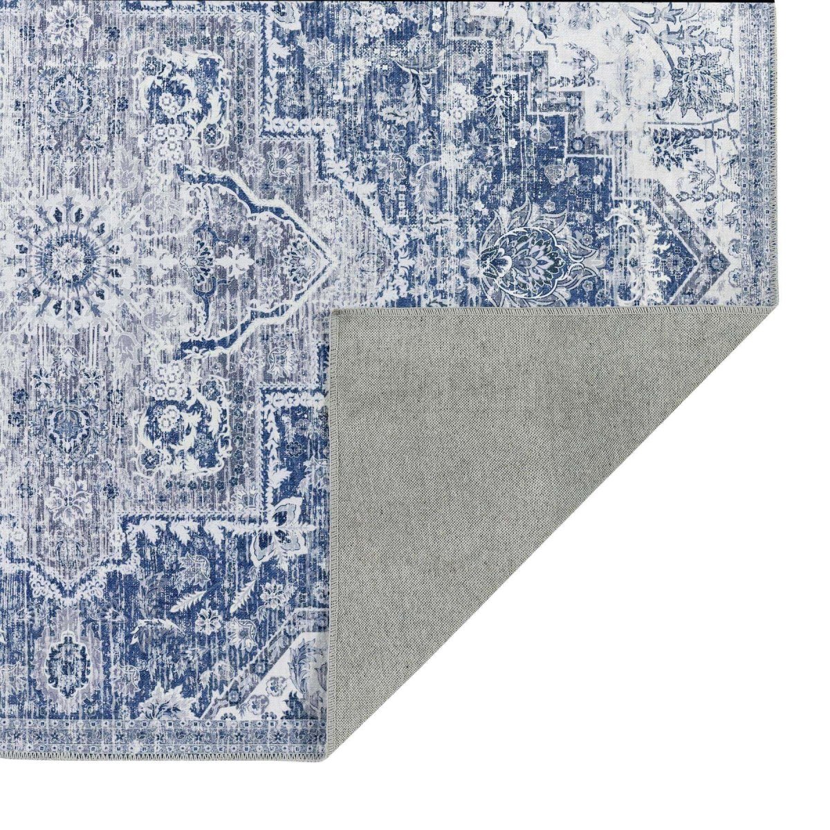 Washable Rug Eterna Blue - Joe’s Haven