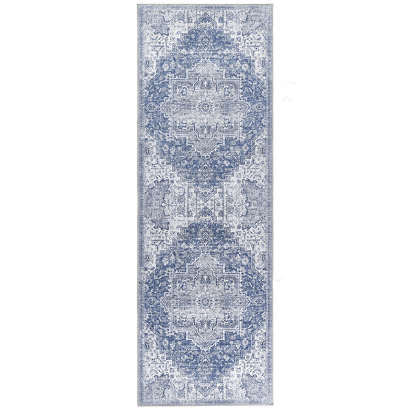 Washable Rug Eterna Blue - Joe’s Haven