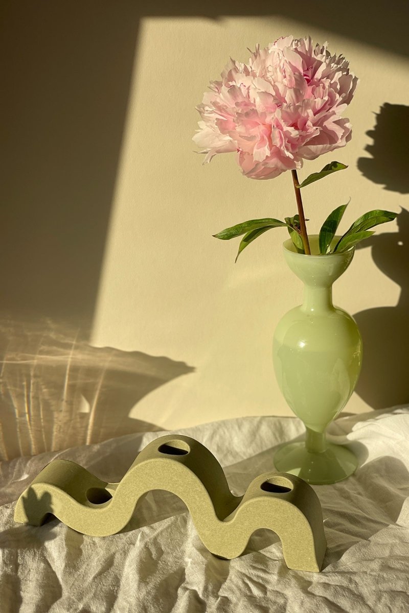 Wavy Candle Stick Holder - Joe’s Haven
