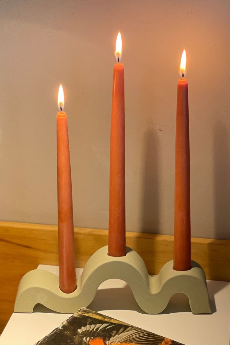 Wavy Candle Stick Holder - Joe’s Haven