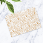 White Abstract Make Up Bag - Joe’s Haven