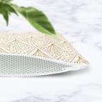 White Abstract Make Up Bag - Joe’s Haven