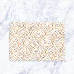 White Abstract Make Up Bag - Joe’s Haven