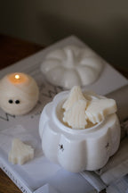 Pumpkin Wax Melt Burner - White - Joe’s Haven