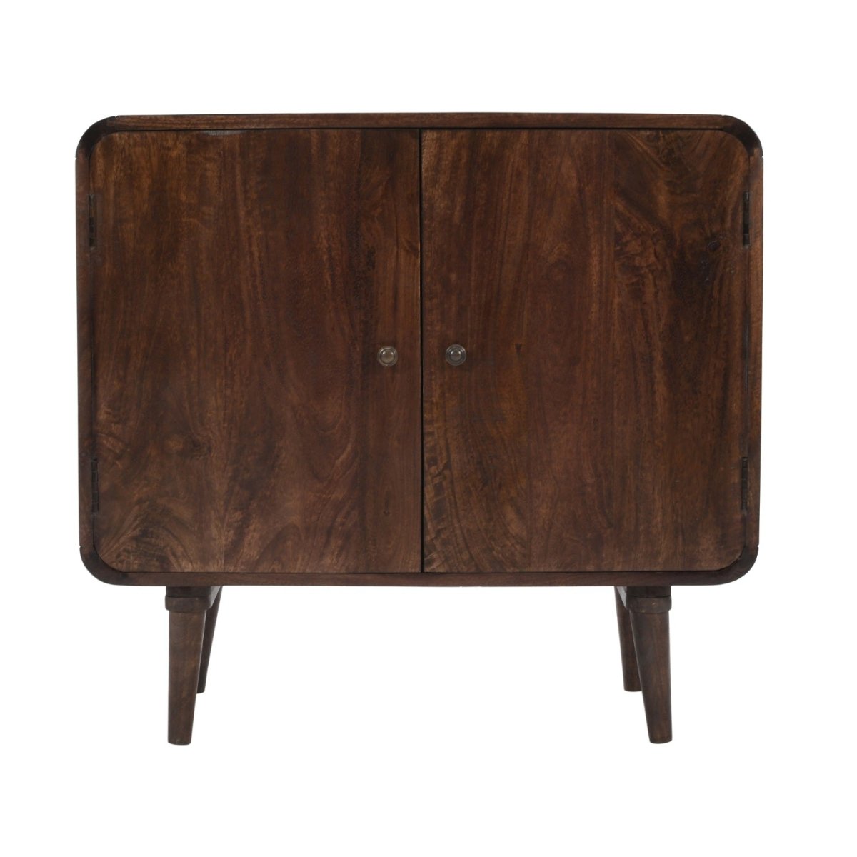 Franklin Dark Mango Wood 2 Door Sideboard - Joe’s Haven