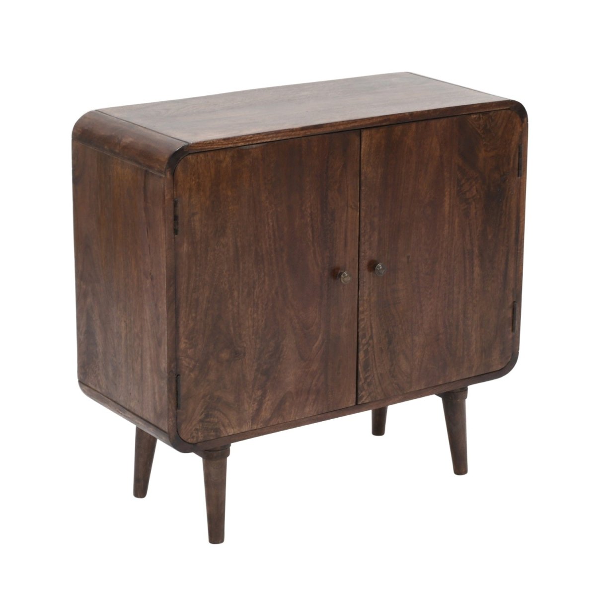 Franklin Dark Mango Wood 2 Door Sideboard - Joe’s Haven