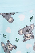 Women's 100% Cotton Koala Bear Pyjama Set