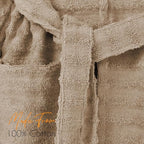 Women's Hydro Ribbed Ultra Soft 100% Cotton Hooded Bath Robes - Joe’s Haven