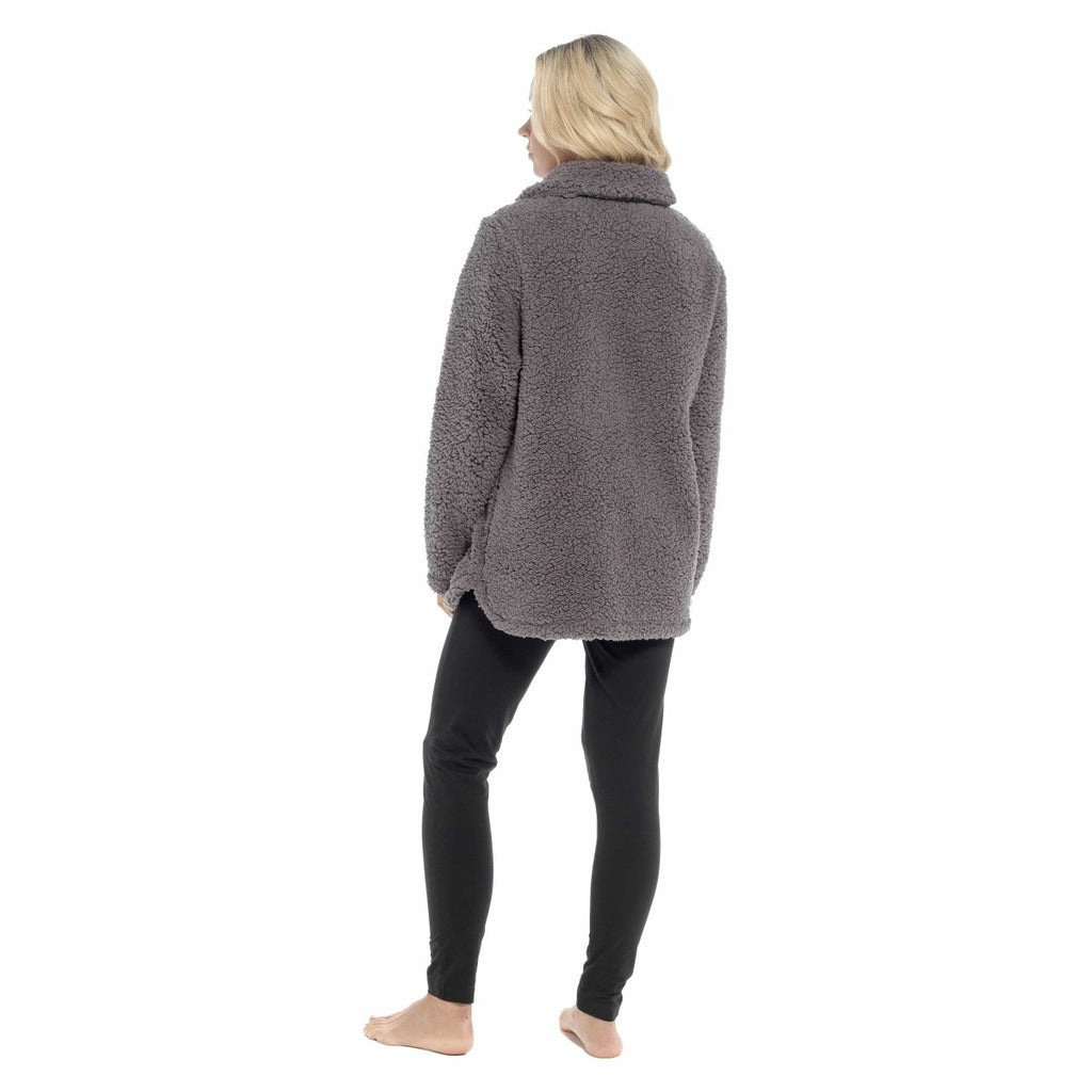 Women's Luxuriously Soft Sherpa Top and Leggings Lounge Set - Joe’s Haven