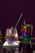 Frosted Deco Set Of 4 Tumbler Glasses - Joe’s Haven